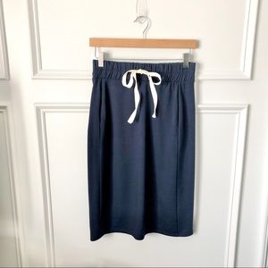 Navy Blue Skirt